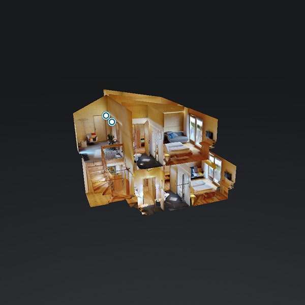 3D-Rundgang vom e2-Privatzimmer